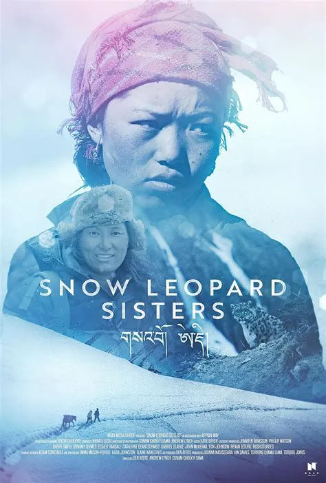snow leopard sisters.poster